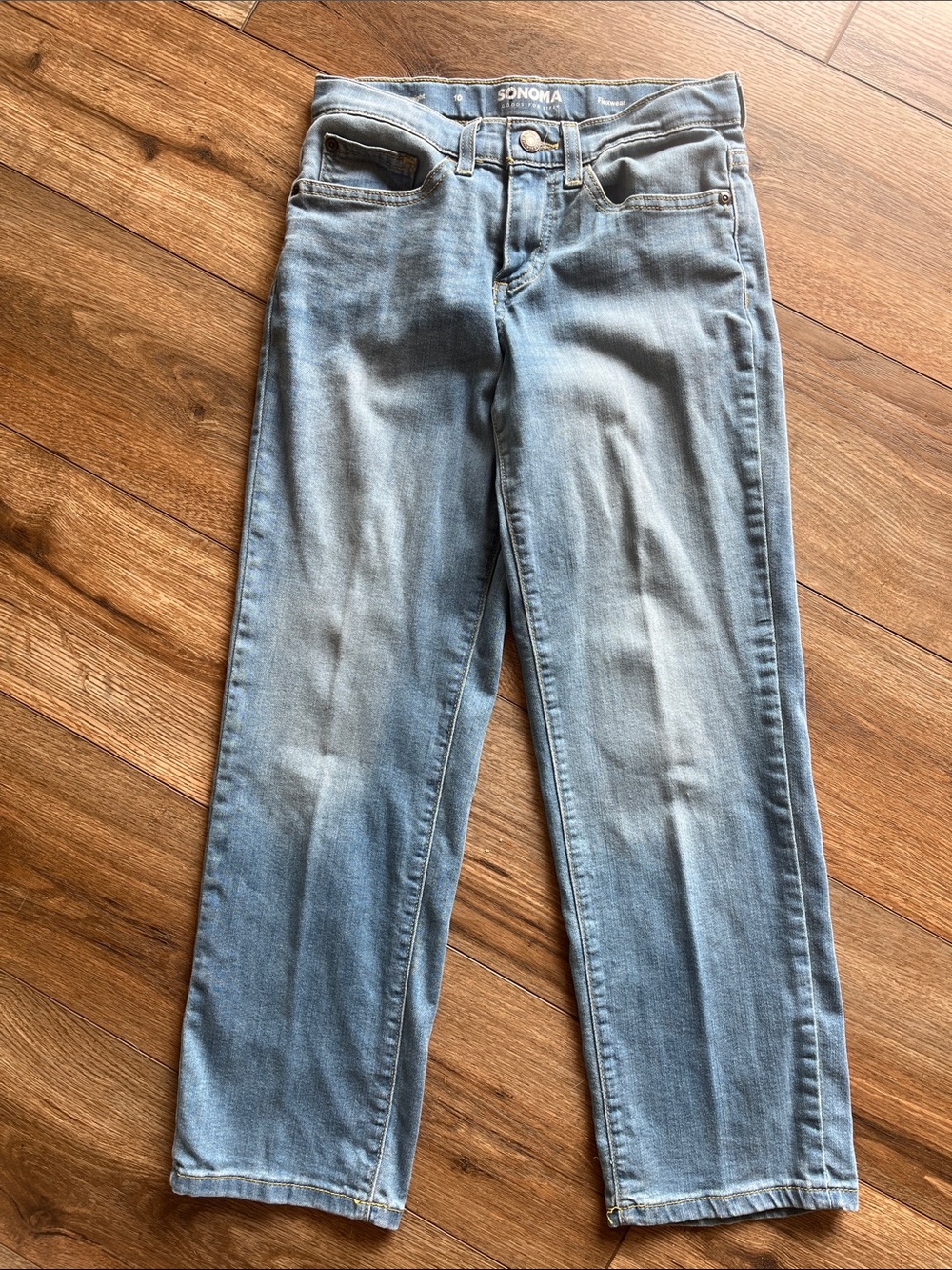 Sonoma Kids Light Blue Straight-Leg Jeans